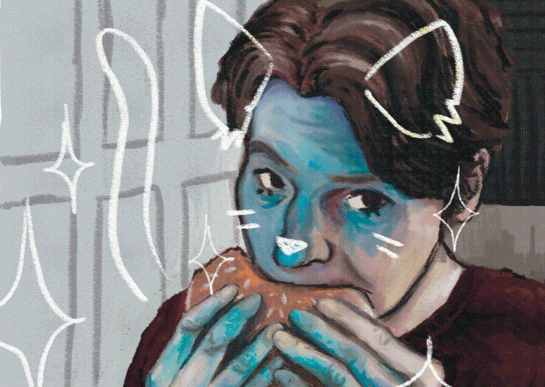 jerma985 eating burger