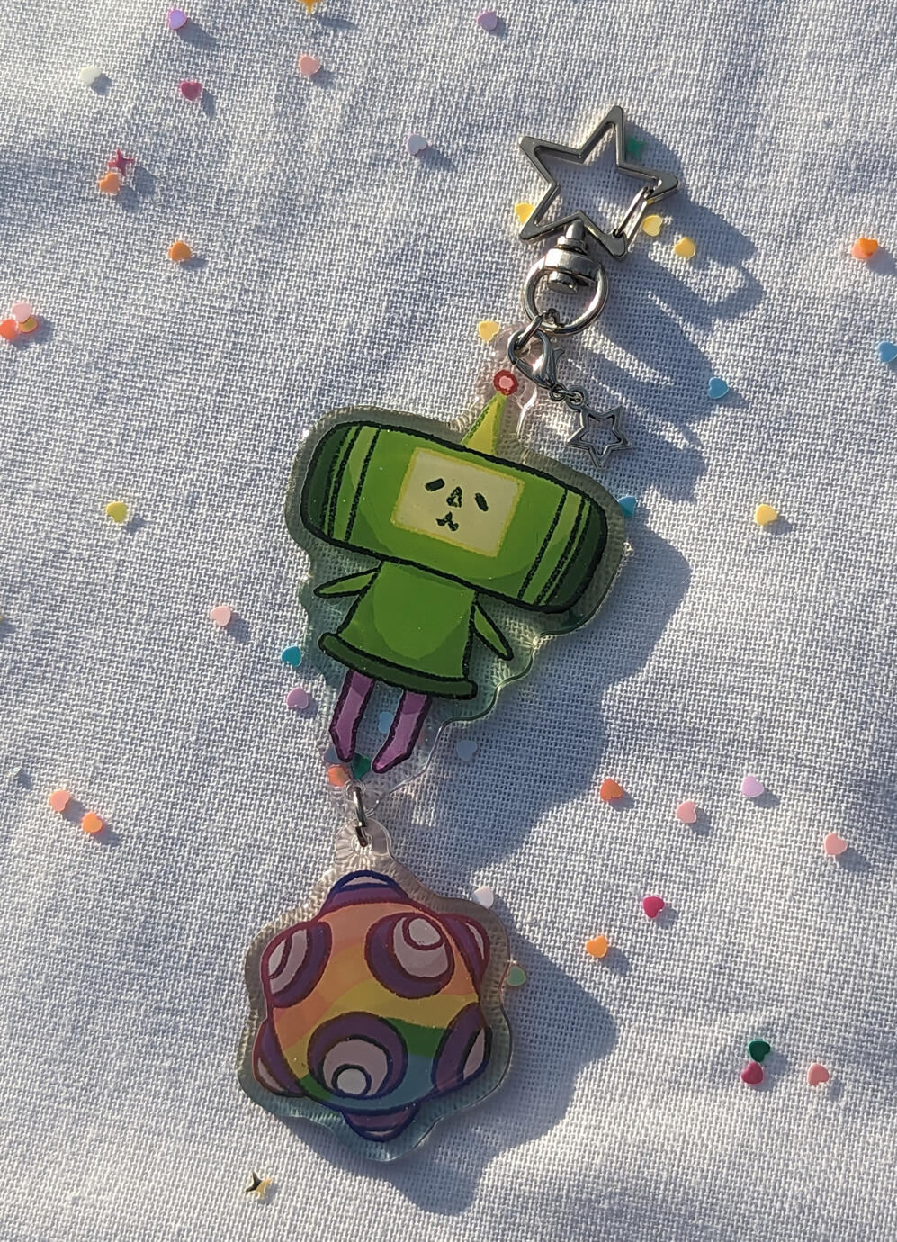 katamari damacy prince keychain