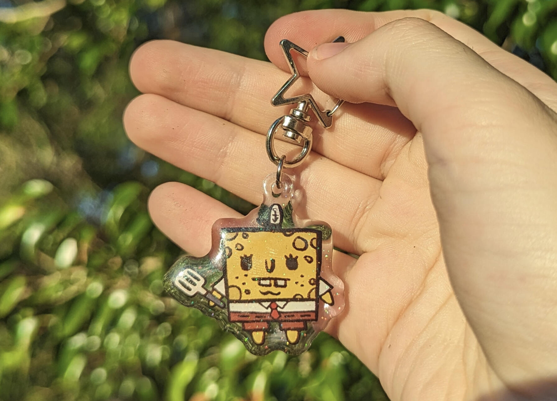 spongebob squarepants keychain